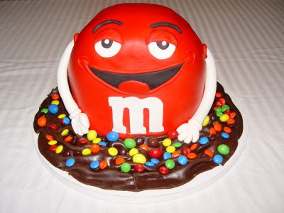 M&m Cake