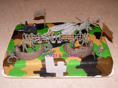 Army Camo Cake