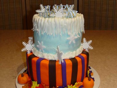 Frozen Fall Cake