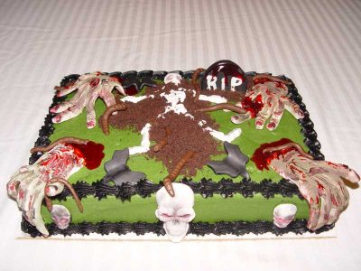 Graveyard Cake