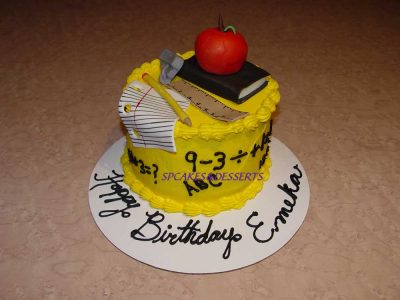 Teacher Cake