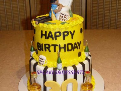 Toilet Birthday Cake