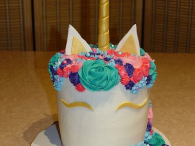 Unicorn Flower Cake